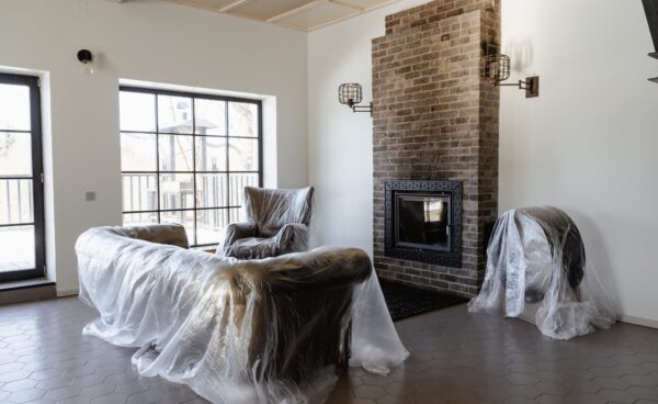 Wrapped Covered Furniture Lovely Space LLC